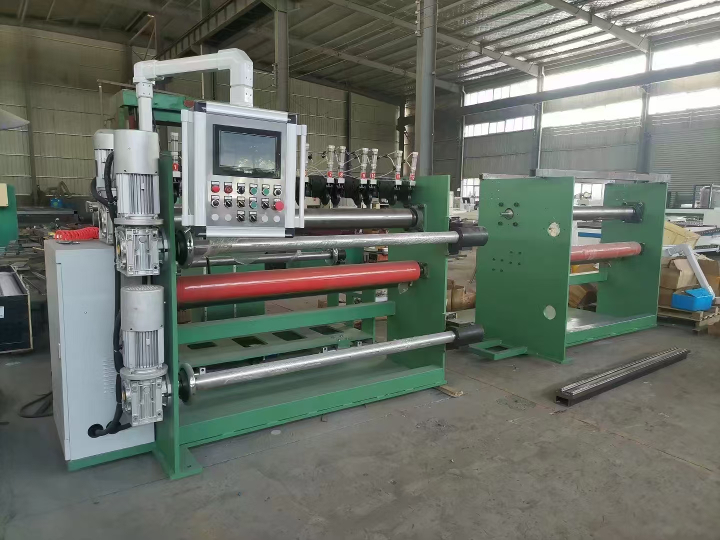 abrasive belt production line